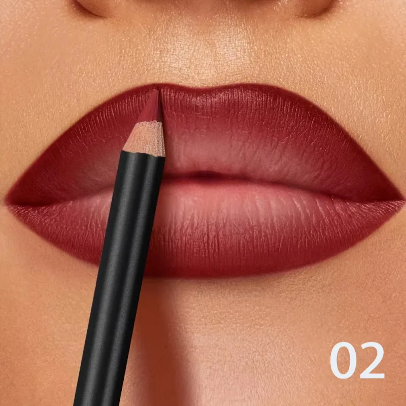 Pelapik Bibir Matte Kalis Air 6 Warna - Formula Tidak Pemindahan Tahan Lama Kemasan Matte 6 Warna Serbaguna — image 8