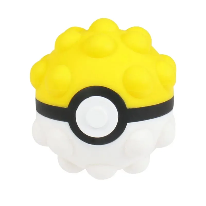 Pokemon Decompression Toys 6styles Cute Poke Ball Pinching Chronic Rebound Toys Small Unzip Ball Portable Play Children Gifts — image 7