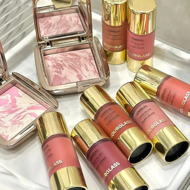 Hourglass Small Eyedropper Liquid Blush 2 In 1 Cheek Natural Color Eyeshadow Contour Easy Makeup Lasting Nourishing Cosmetics — image 2