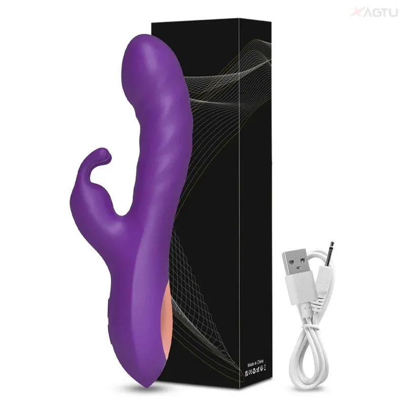 G Spot Rabbit Vibrator for Women Nipple Clitoris Stimulator Powerful Dildo Vagina Massager Adults Masturbator Female Sex Toy — image 8
