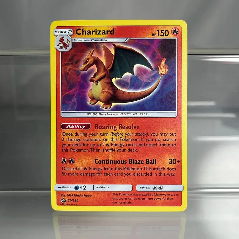 Charizard PTCG Single Collection Card 1st Edition 1996 Vmax Ex Rare Rainbow Card PKM Proxy Cards Toys Gifts — image 19