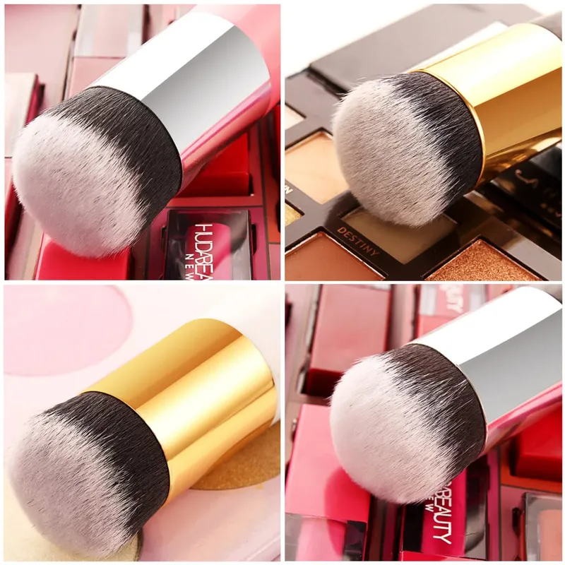 1Pcs New Chubby Pier Foundation Brush Flat Cream Makeup Brushes Professional Cosmetic Make-up Brush — image 3