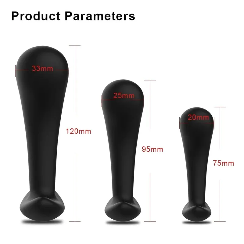 4pcs Beginner Silicone Butt Plug Anal Plug for Men Prostate Massager for Gay Mini Anal Bullet Vibrator Sex Toy for Men Women — image 2