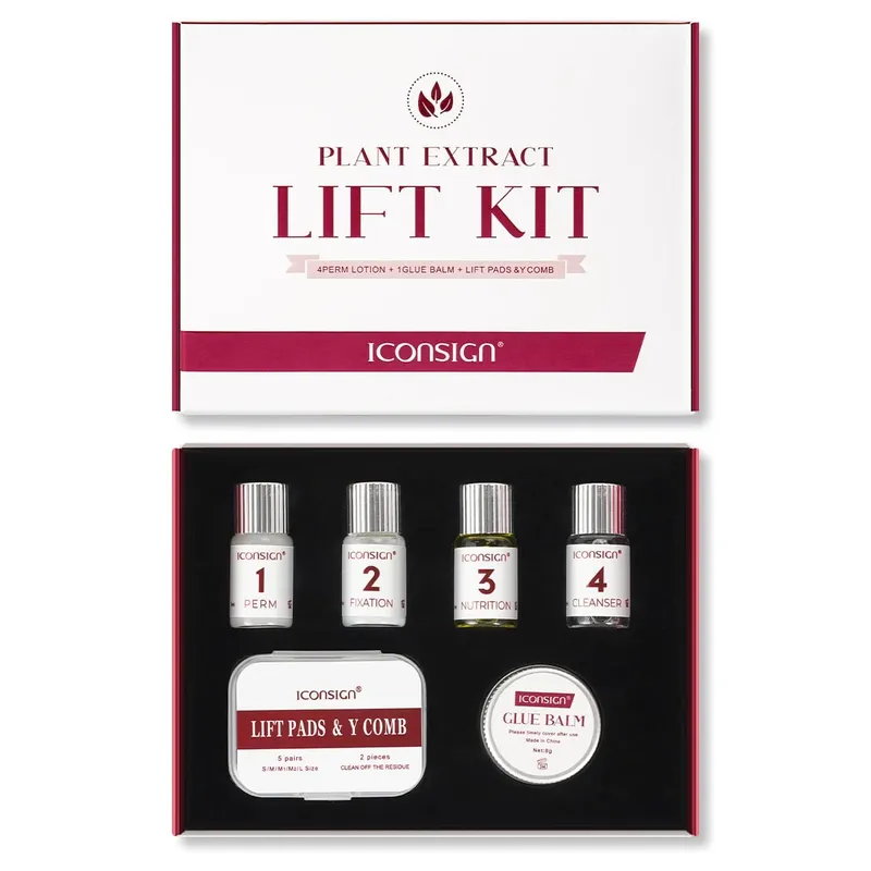 Glue Balm Lash Lift Kit Cysteamine Professional Eyelash Keep 90 Days Curly Lifting Beaty Gift Kits Makeup Tools Sets