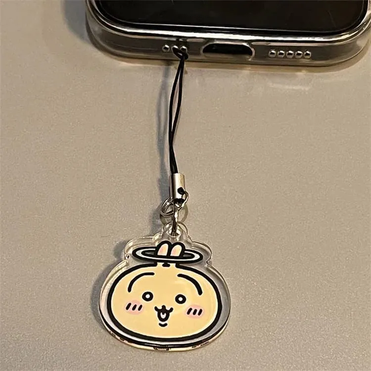yiji Cartoon Cute Style Hachiware うさぎ USAG ちい./かわ Mobile Phone Chain Acrylic Mobile Phone Pendant Lanyard Pendant Small Gift — image 8