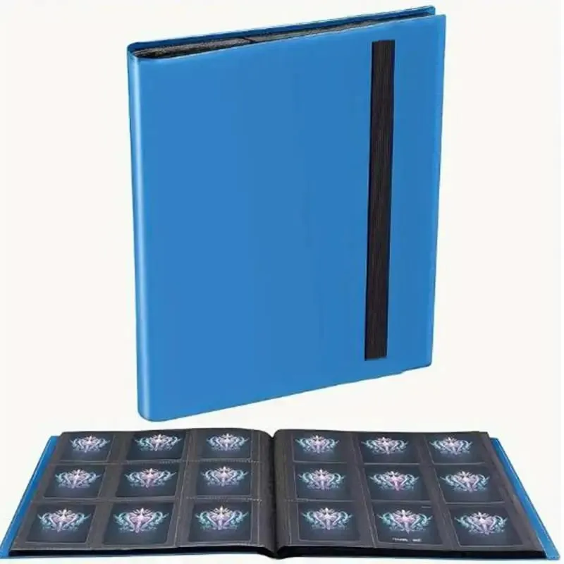 Premium Multi-Pocket Trading Card Binder-Holds 160/360/480 Cards-Durable PP Cover-Ideal for Basketball Soccer and Sports Cards