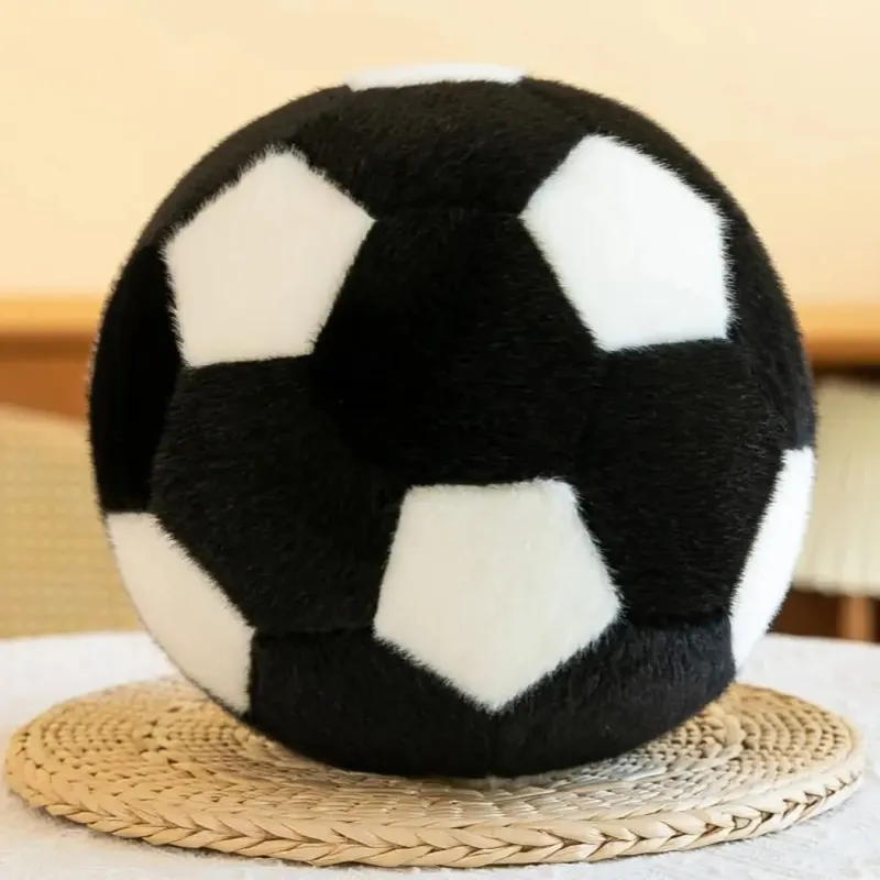 Mascotte Palla a Forma di Palla Pallone da Calcio Cuscino di Tiro Farcito Morbido Calcio Cuscino di Tiro 13/20 cm Ins Calcio Amici Regali di Compleanno — image 5
