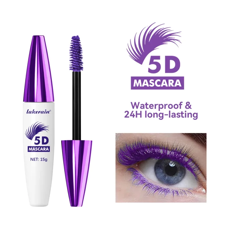 5d Mascara for All Eye Lash Mascara Waterproof Lengthening and Volume Cosmetics Makeup Woman Eyelash Black Brown Effect Extended