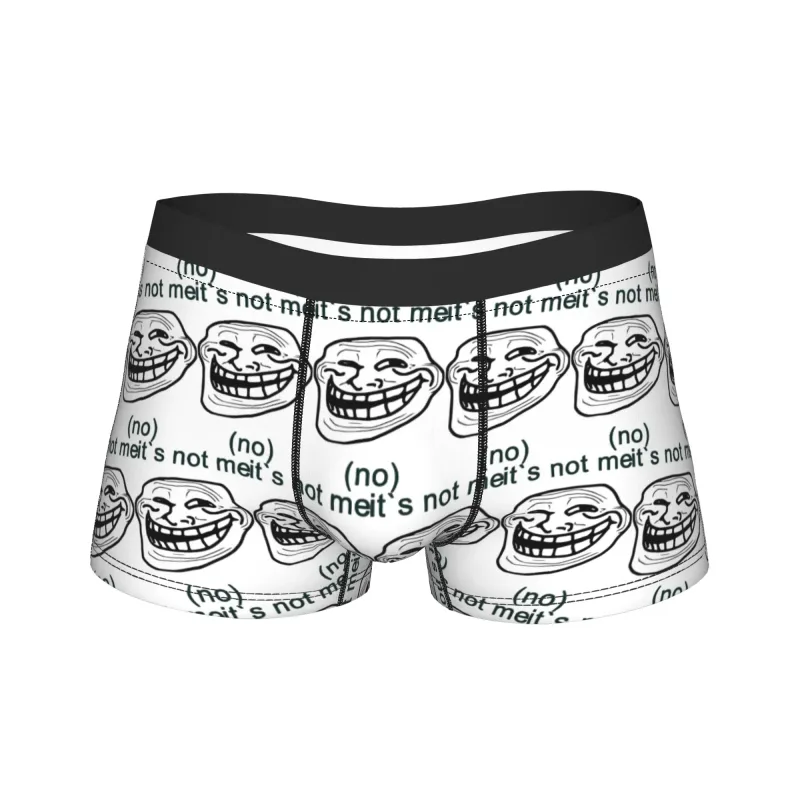 Rage การ์ตูน Trollfac Trunk ตลกกระเป๋าชุดชั้นในขายร้อนรูปแบบนักมวยสั้นสบายกางเกงผู้ชาย PLUS ขนาด — image 11