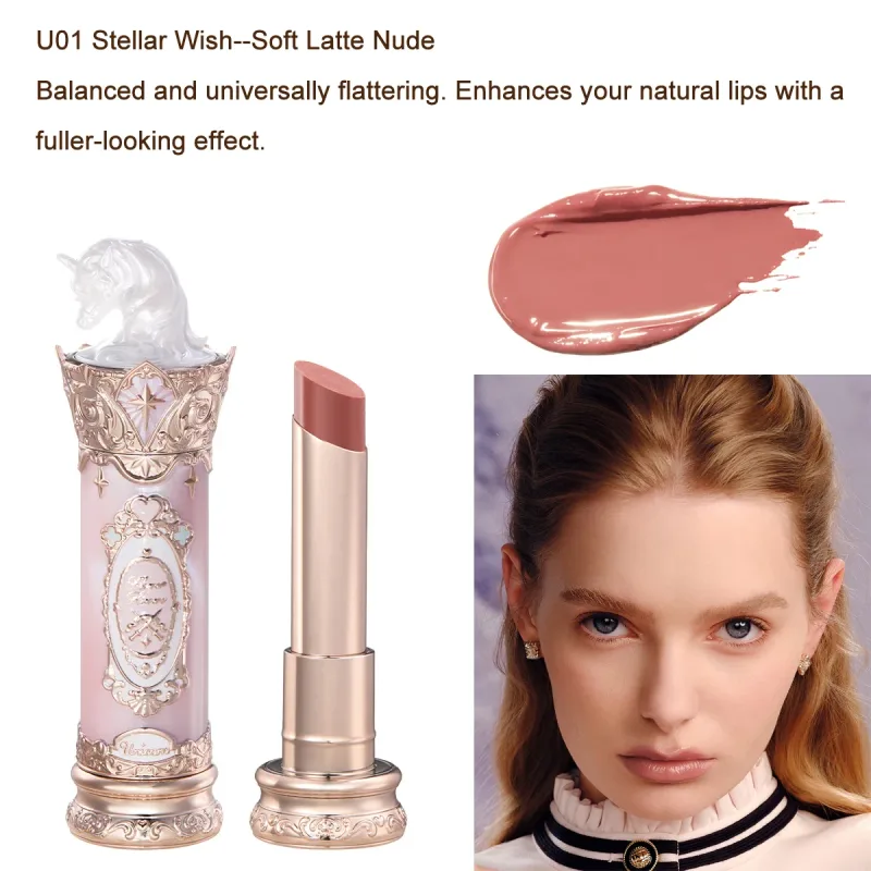 Flower Knows Knight Unicorn Makeup Set Eyeshadow Blush Lipstick Loose Powder Long Lasting Fantasy Princess Beauty Kit Cosmetics — image 9