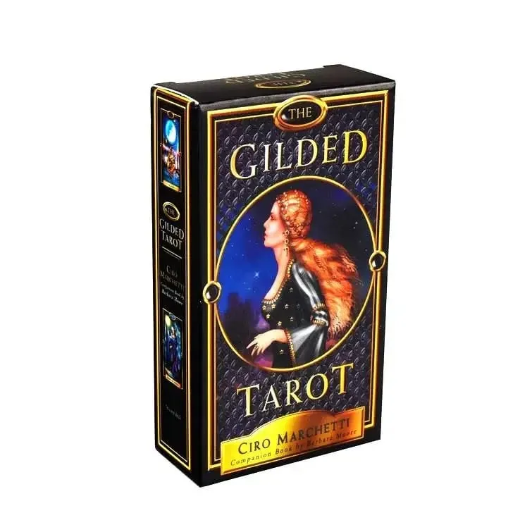 Cartes de Tarot de Style 400, Oracle doré, Art Nouveau, la sorcière verte, universelle, celtique, Thelema, Steampunk, jeux de société — image 9