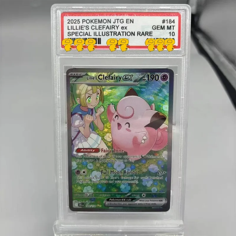 DIY Rating Card Collection Card 2023 EN SPECIAL ILLUSTRATION RARE Copy 10Points Rating Card Game Gift — image 5