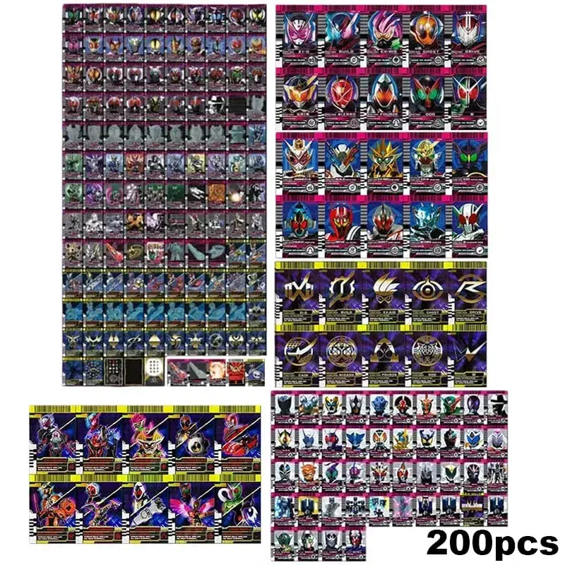 Hot Kamen Rider Card Set for Belt Sync White Emperor Magenta Decade Custom Cards Kaito Diend DIY Kit with CSM Grade Anime Gift — image 17