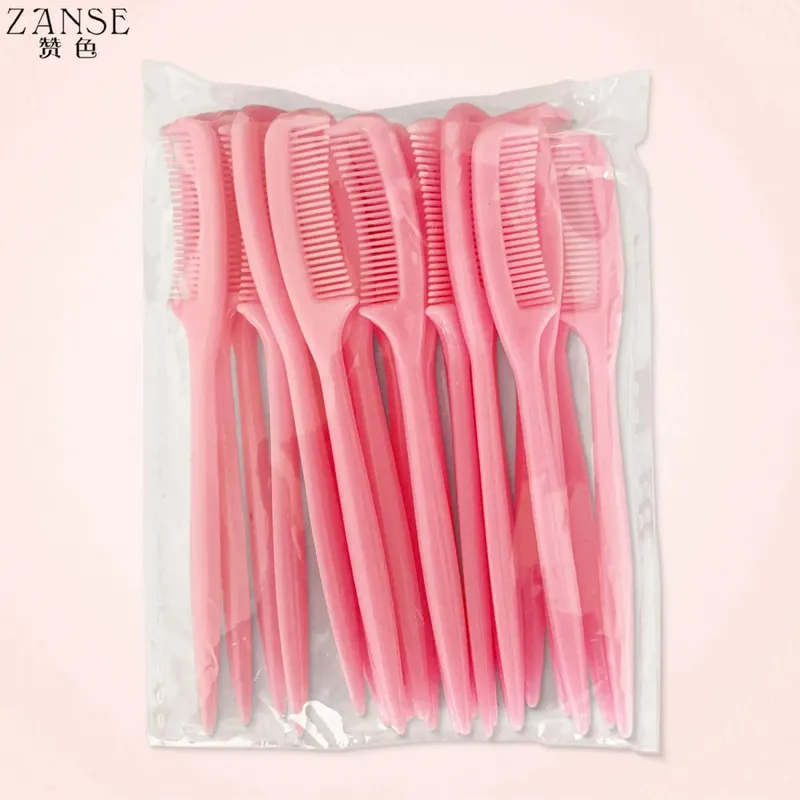 100pcsMicro Comb For Eyelash Extension Mini Eyebrow Combs Makeup Brushes Doll Mascara Wands Eye Lash Combing Wholesale — image 8
