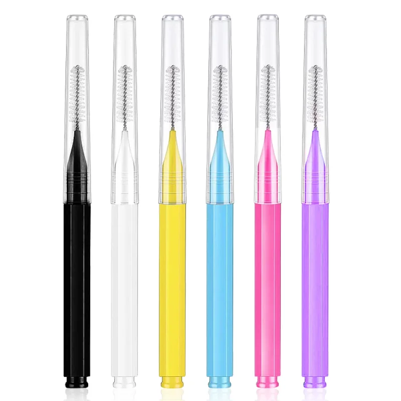 10/20 Pcs Eyebrow Brushes Mini Brow Lifting Brush Disposable Makeup Eyelash Tool Tooth Interdental Brush Lash Extension Supplies — image 6
