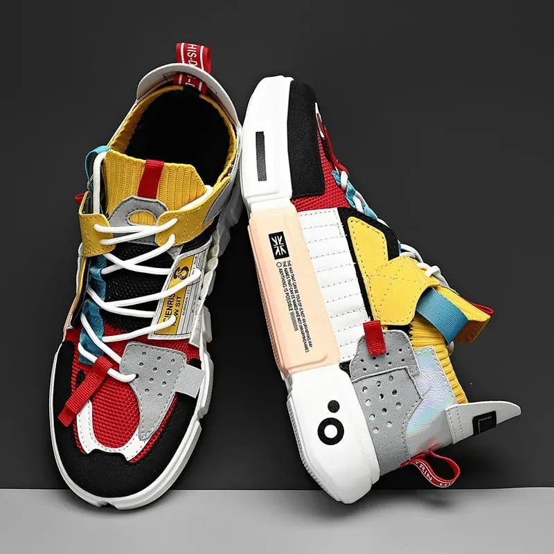 2025 Shoes Men Vulcanized shoes for men Comfortable Non-slip Causal Shoes Breathable Sneaker Man Lightweight Tennis Luxury Shoes