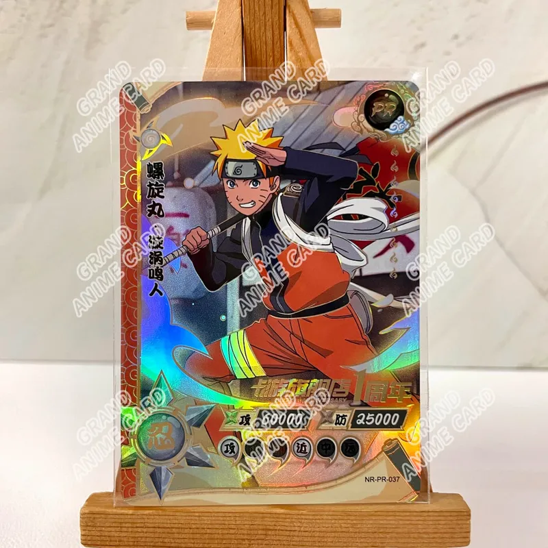 Kayou Genuine Anime Naruto Card PR Full Series No.01-38 Single Card Rare Card Collection Game Naruto Uzumaki Children's Toy Gift