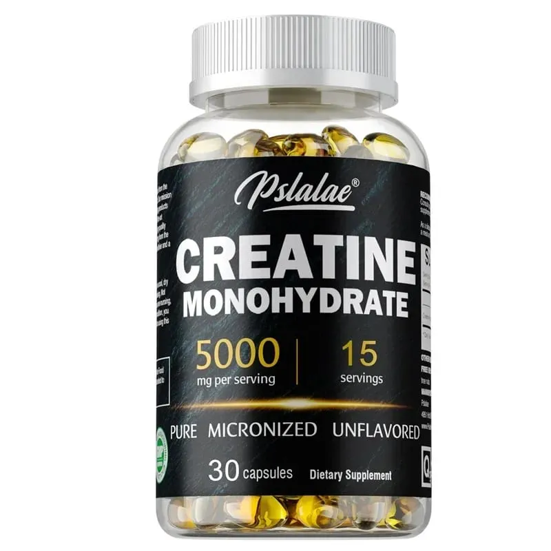 Creatine Monohydrate Capsule - Enhance Muscle Strength Relieve Fatigue Promote Energy Production and Improve Performance — image 8