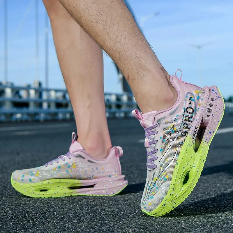 2025 New Men's Sneakers Night Fluorescent 3.0 Carbon Plate Cushioning Running Shoes Stable Rebound Training Shoes Jog Shoes — image 3
