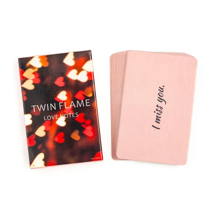 Twin Flame Love Notes Oracle Cards 45Pcs Cards Fortune Telling Card Table Board Game Card 10.3*6Cm — image 6