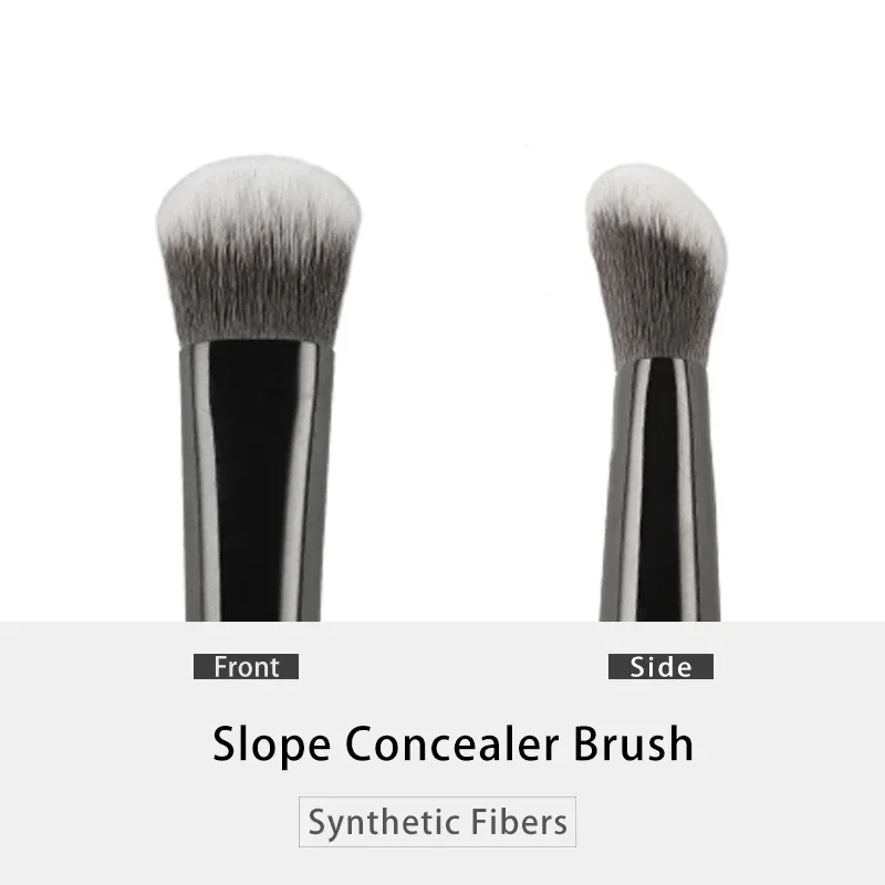 Kat Von D- Makeup Brush 35 Concealer Brush Soft Fiber Hair Elegant Black Handle Brand Makeup Brushes for Woman — image 2