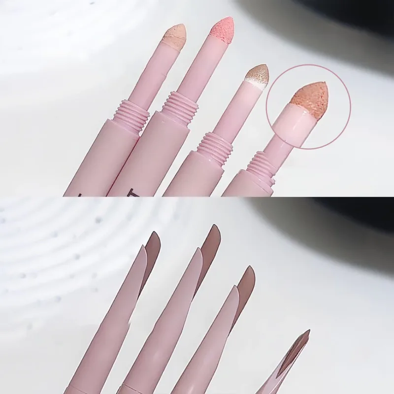 Sweetmint Meniscus Double-ended Silkworm Eyemakeup Highlight Naturally Brightening Long-lasting Eye Makeup Two-in-One — image 3