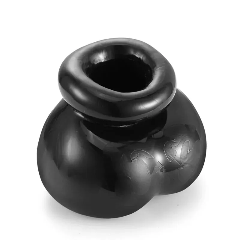 Male Penis Lock Cockring Testis Bondage Erection Ball Ring Delay Ejaculation Reusable Enlargement Ball Stretcher Sex Toy for Man — image 10