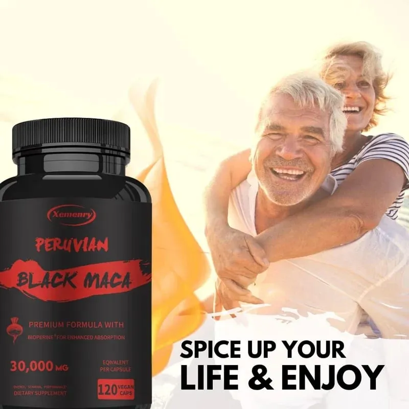 Maximum Strength Black Maca Root - 30 000 Mg - Gelatin Maca Root Extract From Peru — image 7