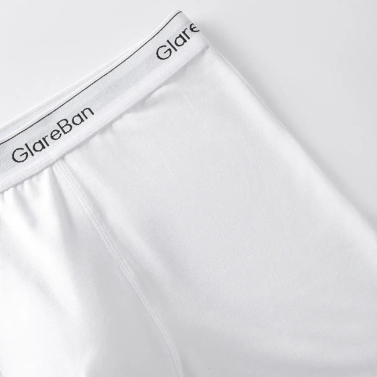 5pcs Pack Mid-Long White Boxer Shorts Men Underwear Male Underpants for Men Sexy Homme Boxershorts Box Panties Slips Set Lot