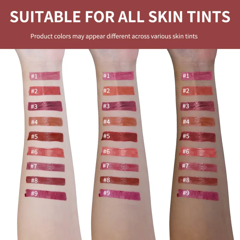 Stain Tinted Lip Oil Long Wear Moisturizing Shiny Lip Gloss Soft Texture Non Sticky Repair Chapped Lips Daily Women Beauty Lip C — image 7