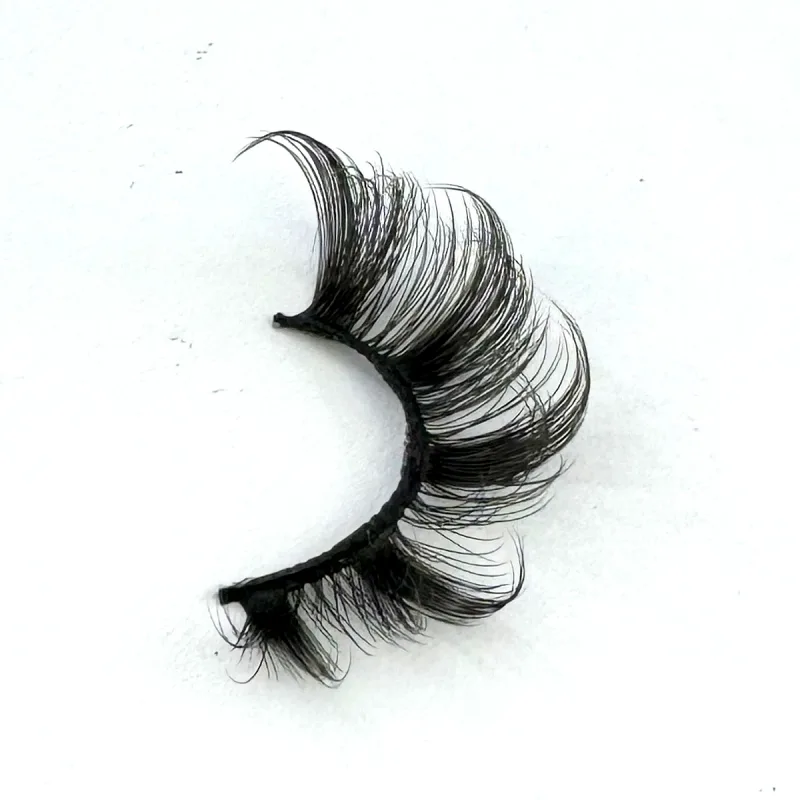 Demi-Cils 10 paires Demi-Cils doux naturel Cils yeux de chat outil de maquillage Faux Cils Extension moelleux Faux Cils — image 6