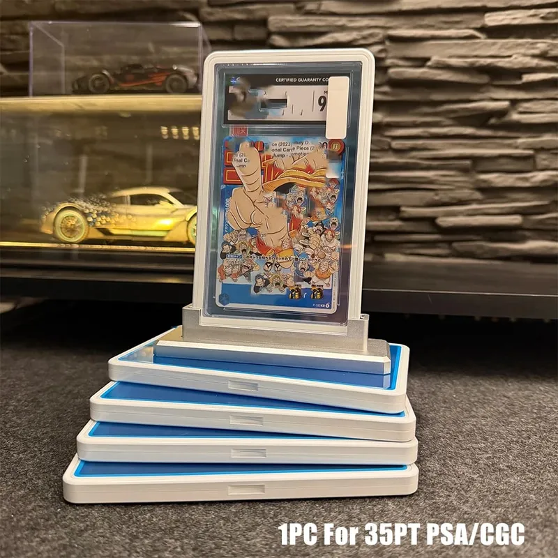 Multicolor Gradient Color Aluminum Alloy Trading Card Protect Holder Metal Case For 35PT PSA CGC Graded Card — image 30