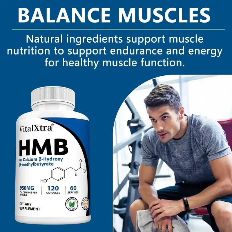 Highly Absorbable HMB Supplement – Supports Muscle and Movement Enhances Strength and Reduces Skeletal Muscle Damage — image 7