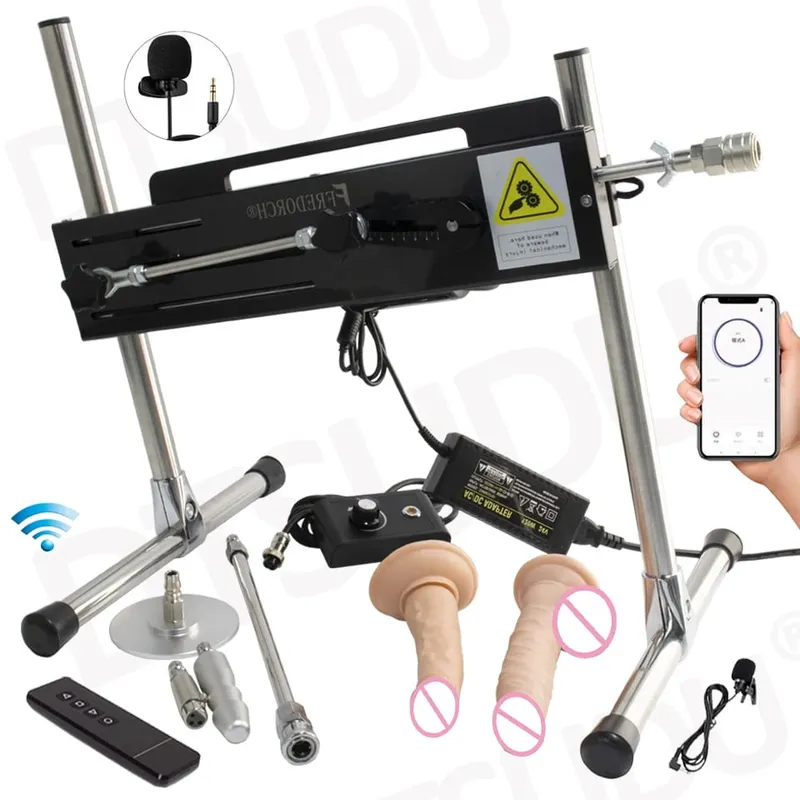Műpénisz-120W-os automata műpéniszgép 3-15cm szuper csendes maszturbáló műpénisz szexgép felnőtt pár szexuális játék női férfi szexjáték — image 31