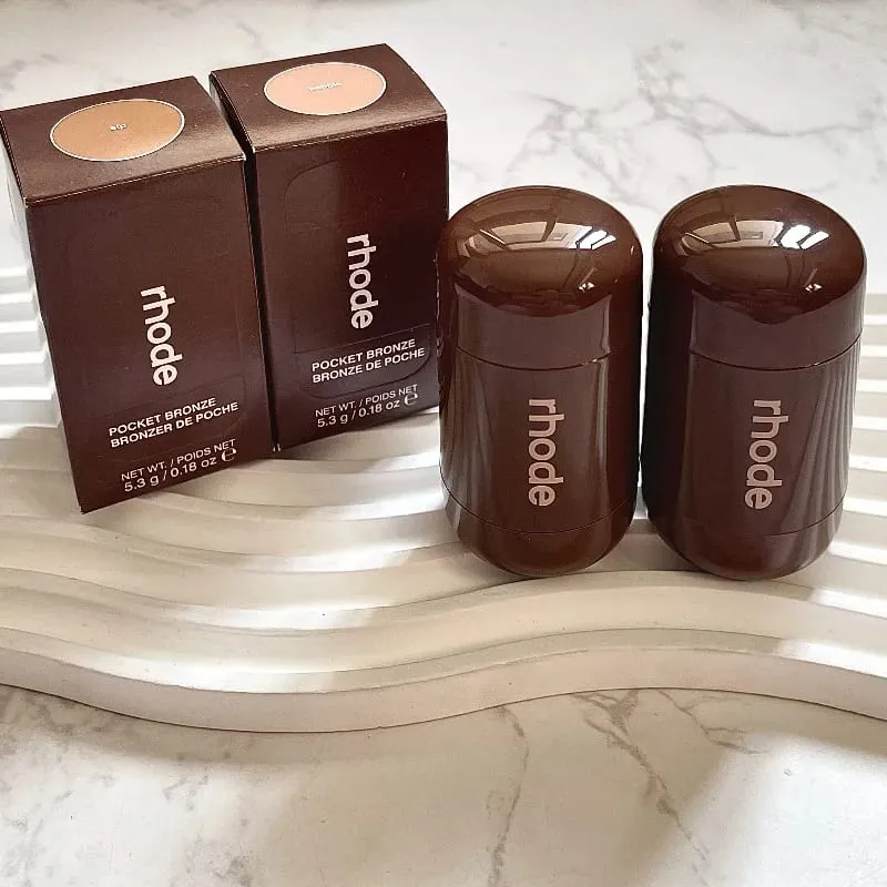 Hot Brand New Pocket Bronzer Stick Cream Lasting Waterproof Face Contour Cosmetic Colada Honey Mango Lip Gloss Moisturize Makeup