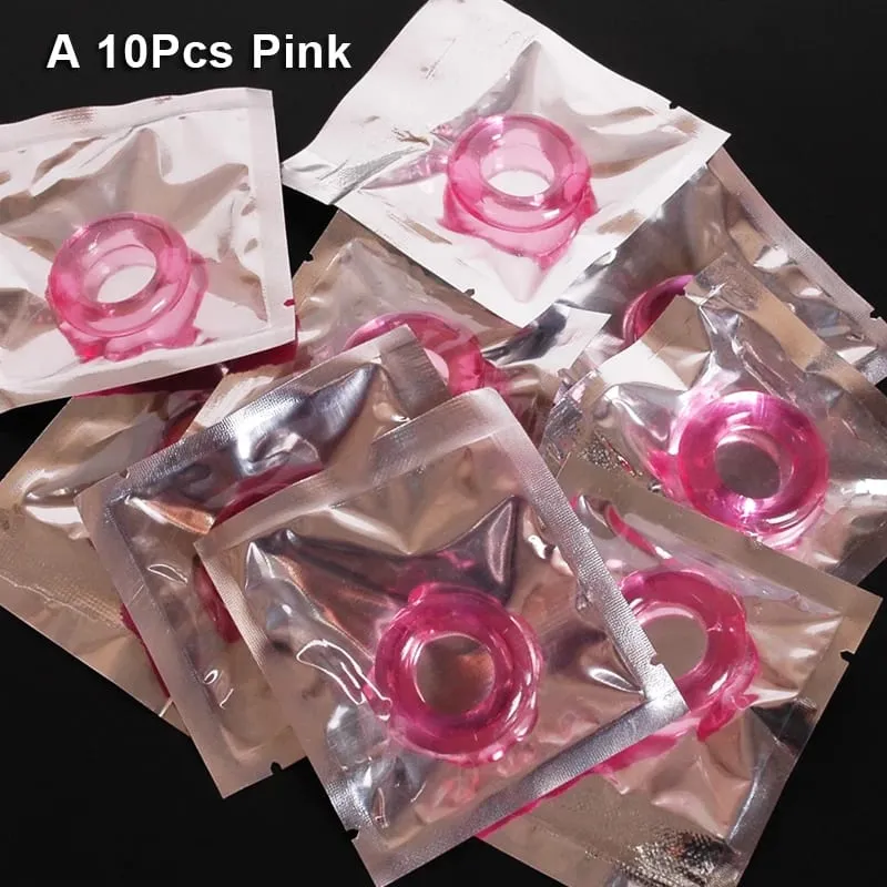 Jouets sexuels pour hommes, retardement de l'éjaculation, amplificateur pénien, verrouillage, anneau de sperme, Bdsm, produits érotiques pour adultes, accessoires exotiques, 5 à 20 pièces