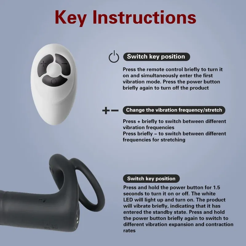 Remote Control Thrusting Anal Stimulator Cock Ring Ejaculation Delay Prostate Massager Anal Vibrator Adult Sex Toys for Men — image 3