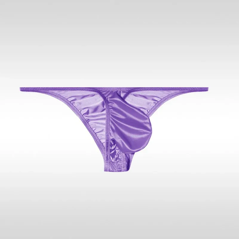 Men's Underwear Ice Silk Low Rise Sexy Bikini Briefs — image 16