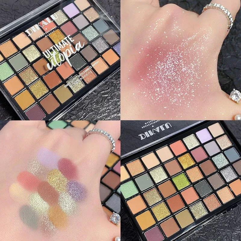 Shimmer Eyeshadow Palette 40 Colors Eye Shadows Matte Glitter Pigment Eye Shadows Wterproof Korean Eye Makeup Palette Cosmetics — image 3