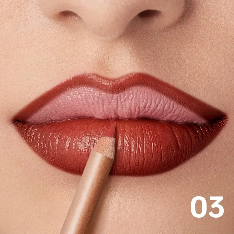 Nude Matte Lip Liner Waterproof Long Lasting High Pigment Lip Pencil Smooth Precise Lip Makeup Gift for Women — image 13