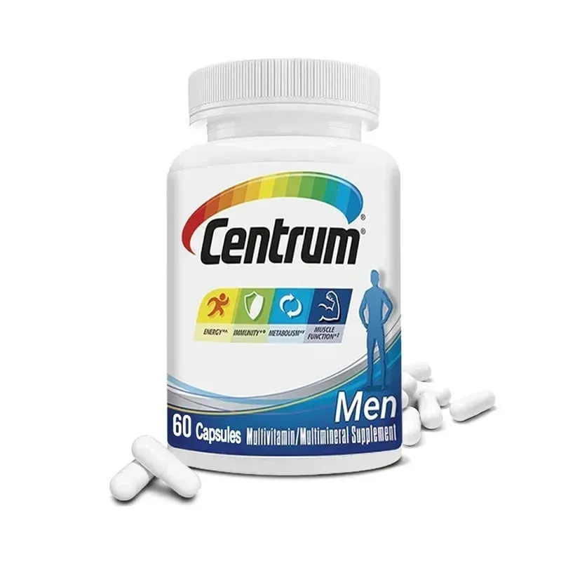 Men's Daily Vitamin Multivitamin/Multimineral with Vitamin D3 B Vitamins Antioxidants Metabolism Immunity Energy Muscle — image 8