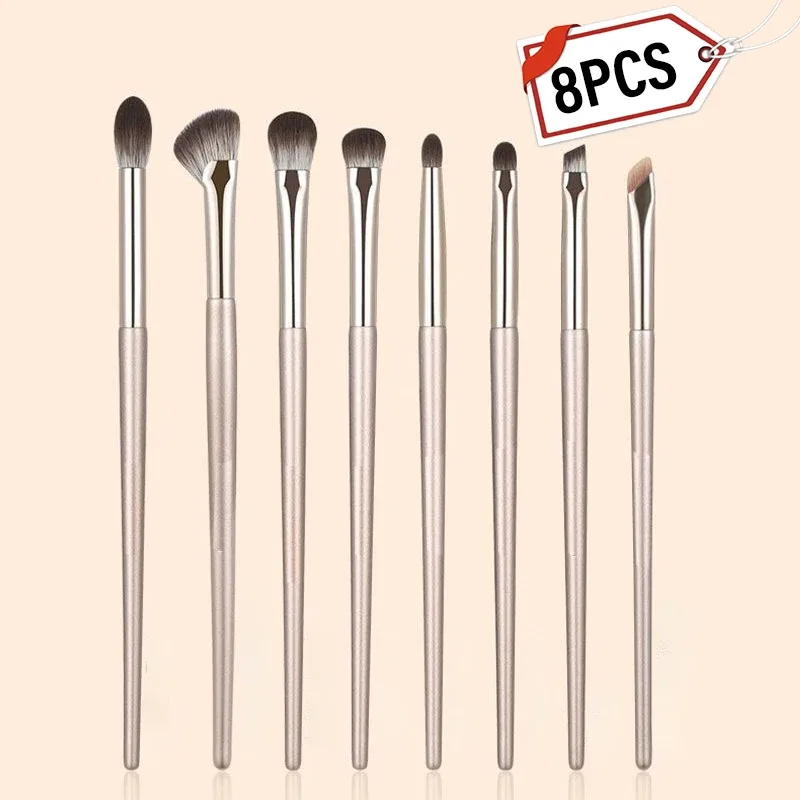 5/8/10/13/15pcs Professional Makeup Brushes Tools Set Gold Make Up Brush Tools Kits for Eyeshadow Eyeliner Cosmetics Brushes