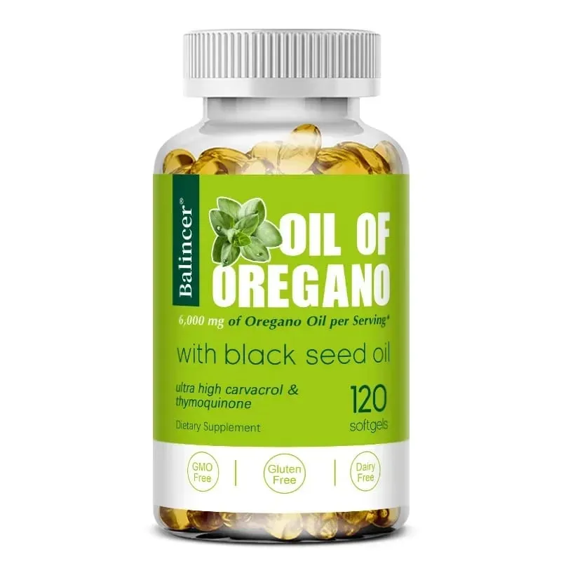 Oregano Oil Capsules-Improves Digestion and Intestinal Health Balances Intestinal Flora Boosts Blood Circulation Immune System — image 8