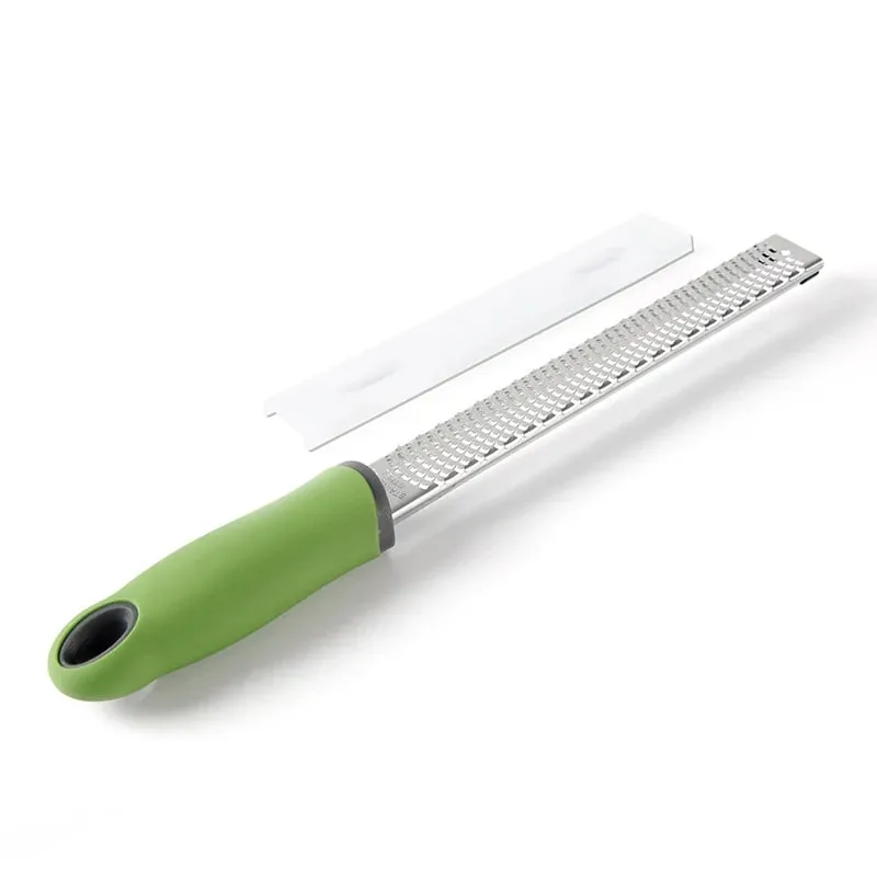 Stainless Steel Cheese Grater & Lemon Zester with Protect Cover Chocolate Fruit Grater Slicer Four Colors Optional Kitchen Tool — image 10
