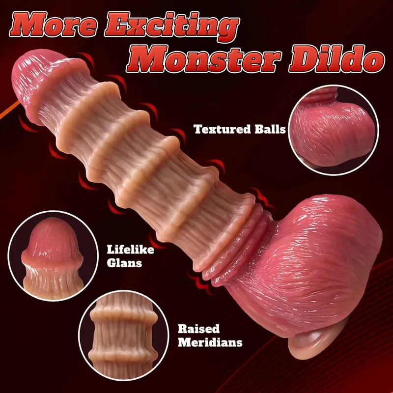 3 dimensioni enorme dildo giocattoli del sesso del pene butt plug dilatatore anale massaggiatore della prostata per donne adulte sexy uomini gay mostro cazzo masturbatore — image 2