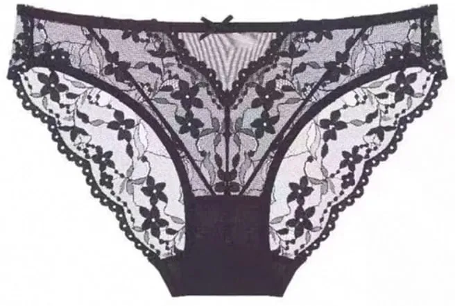 French Flutter Sleeve Lace Women Set Podprsenka Měkká kostice Tenká Prodyšná Sexy Minimizer Krása zadní prádlo 32‑38 AB