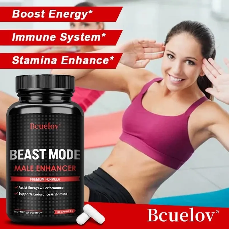 L-Arginine Capsules - Enhance Muscle Building Endurance Energy Boost Improve Men's Muscle Health Dietary Supplement NON-GMO — image 7