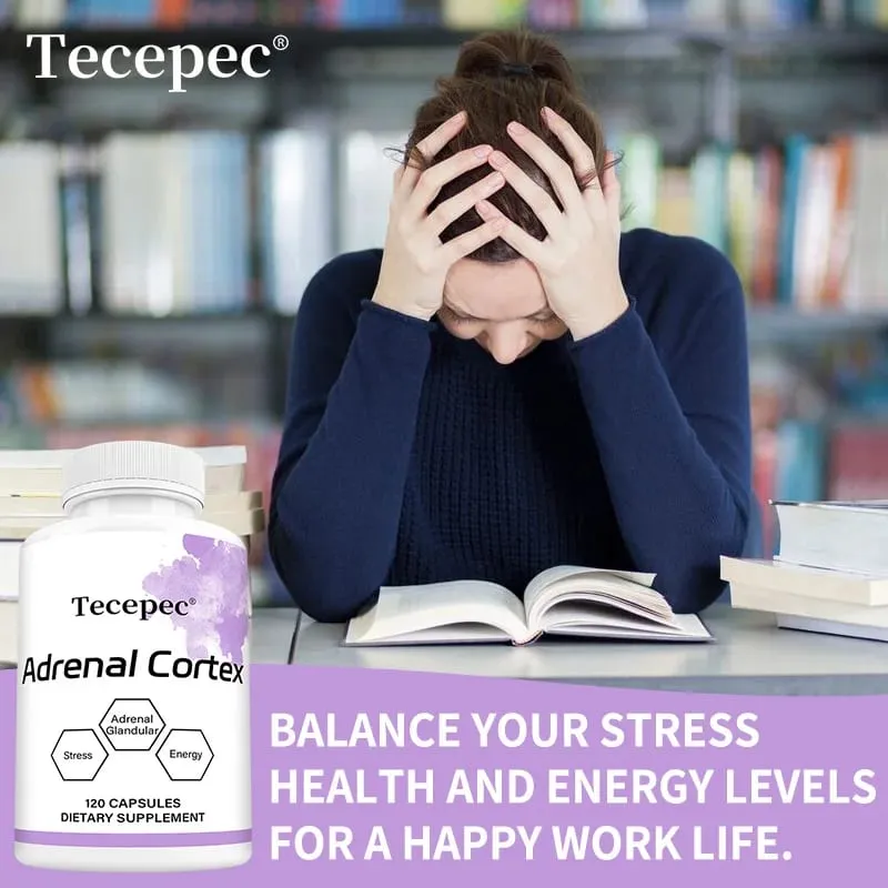 Adrenal Supplements - Supports The Immune System Relieves Stress Fatigue Boosts Energy and Metabolism — image 3