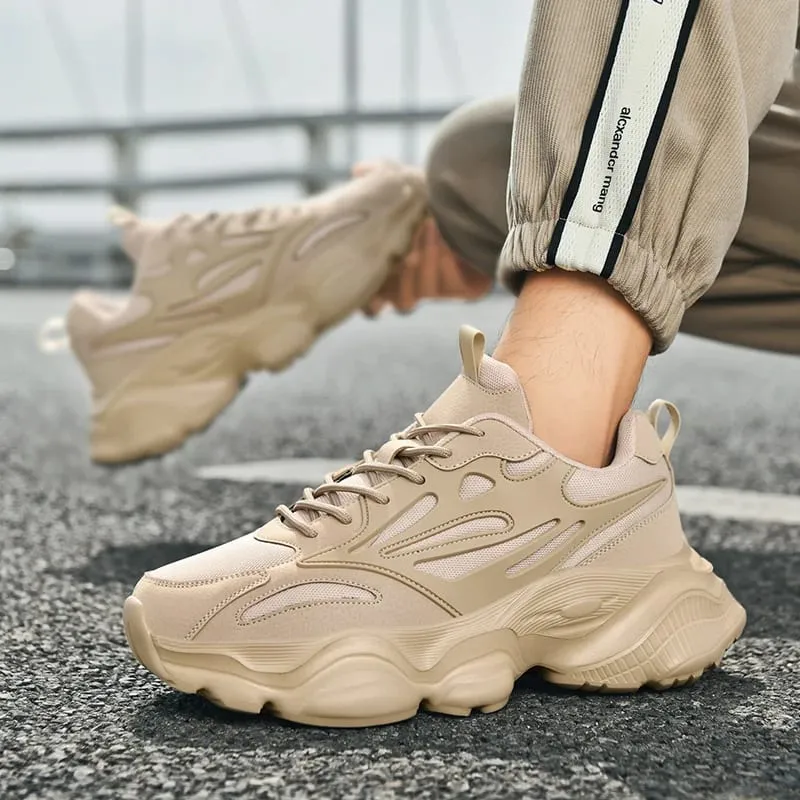 High Quality Sport Walking Sneakers Men Good Large Size 48 Platform Casual Running Shoes For Men Fashion Outdoor Shoes Male — image 4