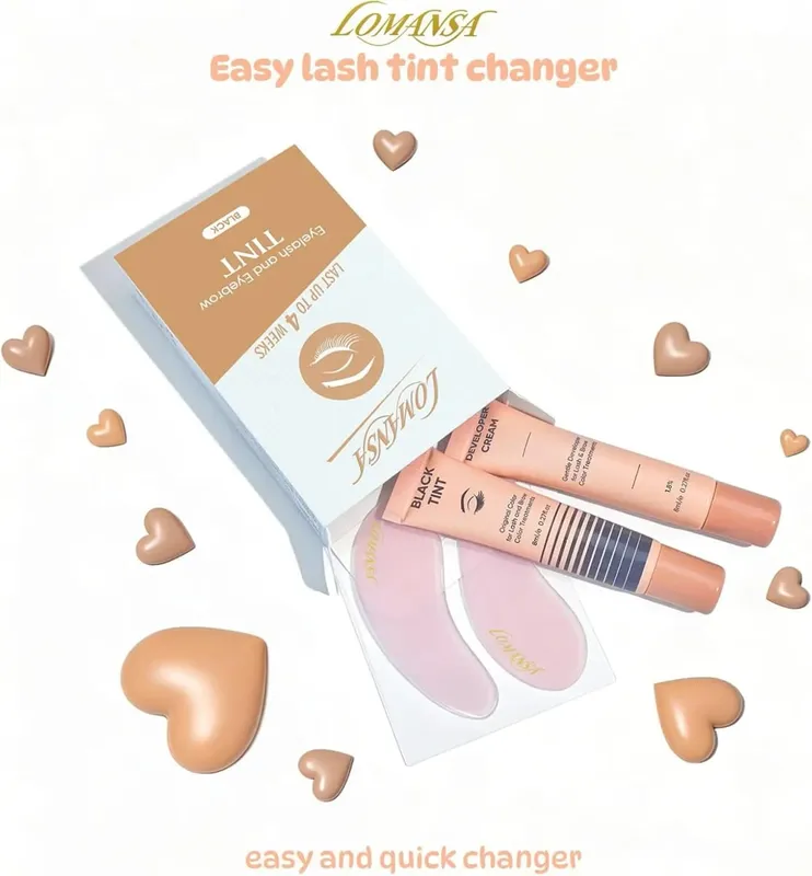 Lomansa New Lash Color Kit Eyelash Eyebrow Dye Tint Kit Brow Enhancer Mascara Lift Tinting Tattoo Eyes Makeup Tools — image 7
